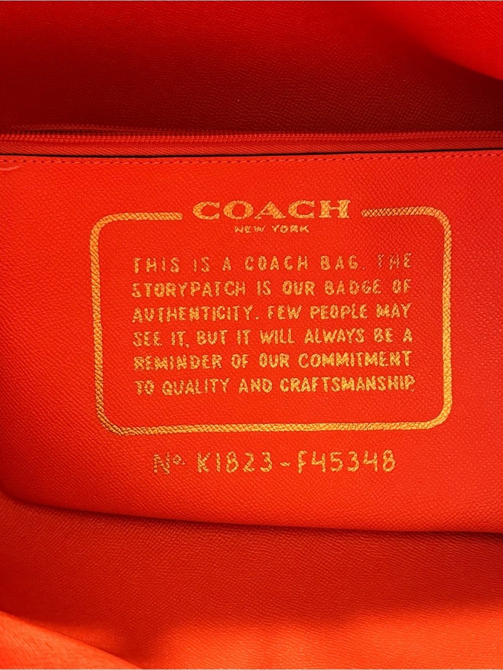 Coach Brown Signature Floral Tote with Pink Trim - Picture 12 of 15